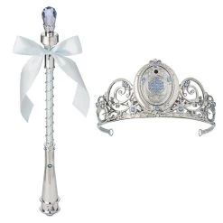 Disney Cinderella Light-Up Costume For Kids With Interactive Light-Up Wand And Tiara By A Leading Role 14 Disney Cinderella Light-Up Costume For Kids With Interactive Light-Up Wand And Tiara By A Leading Role -Disney 2841107379256 3