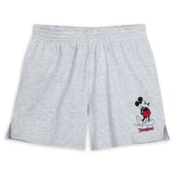 Mickey Mouse Standing Family Matching Shorts For Women – Disneyland – Gray