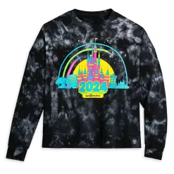 Walt Disney World 2024 Tie-Dye Pullover Sweatshirt For Women