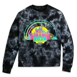 Disneyland 2024 Tie-Dye Pullover Sweatshirt For Women