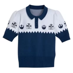 Disney R2-D2 Knit Polo For Women By Her Universe – Star Wars