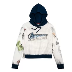 Disney Avengers Pullover Hoodie For Women By Heroes & Villains – 60th Anniversary