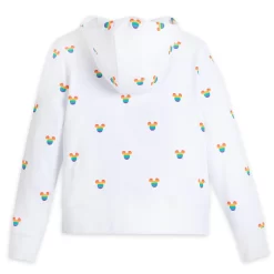 Mickey Mouse Icon Zip Hoodie For Women – Disney Pride Collection -Disney 5102059580270 2