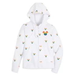 Mickey Mouse Icon Zip Hoodie For Women – Disney Pride Collection