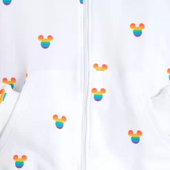 Mickey Mouse Icon Zip Hoodie For Women – Disney Pride Collection -Disney 5102059580270 4