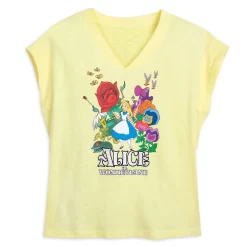 Disney Alice In Wonderland Fashion T-Shirt For Women