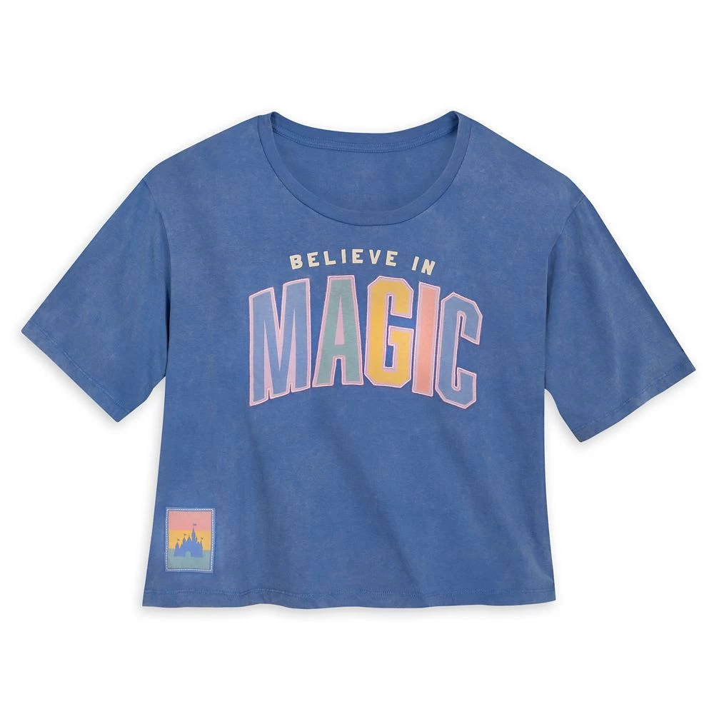 Disney Fantasyland Castle ''Believe In Magic'' T-Shirt For Women 1 Disney Fantasyland Castle ''Believe In Magic'' T-Shirt For Women