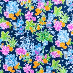 Mickey And Minnie Mouse Etta V-Neck T-Shirt For Women By Lilly Pulitzer – Disney Parks -Disney 5106107140088 2