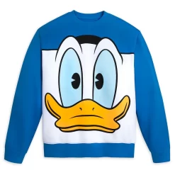 Disney Donald Duck Pullover Sweatshirt For Adults