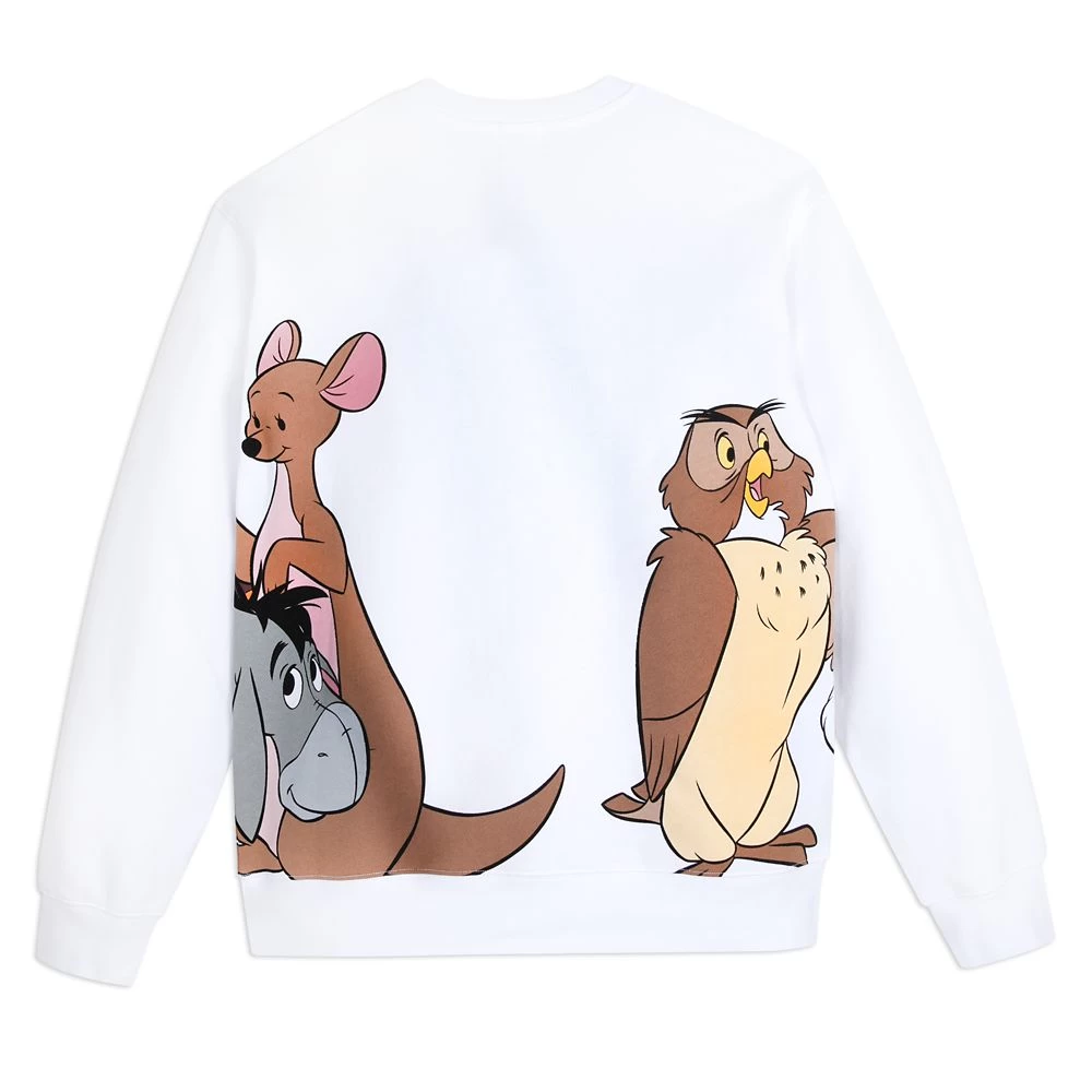 Disney Winnie The Pooh And Pals Pullover Sweatshirt For Adults 3 Disney Winnie The Pooh And Pals Pullover Sweatshirt For Adults - Image 3