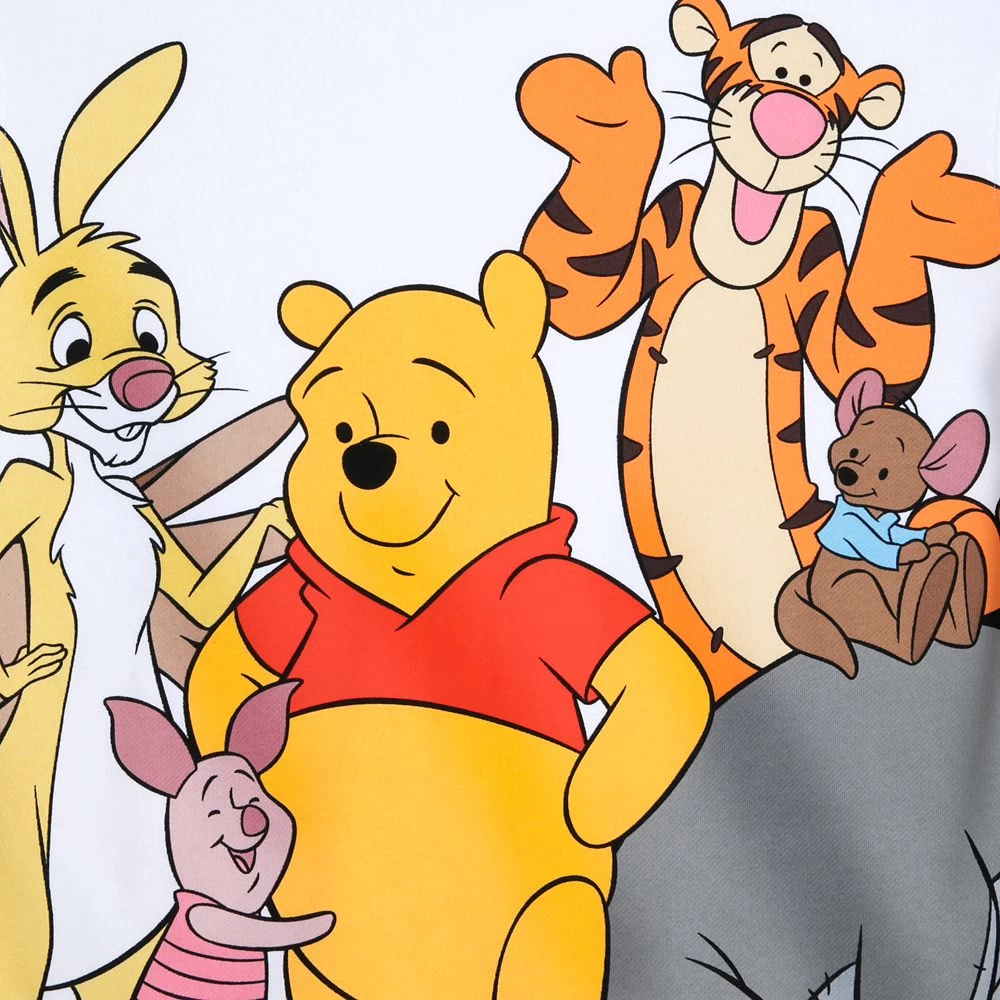 Disney Winnie The Pooh And Pals Pullover Sweatshirt For Adults 4 Disney Winnie The Pooh And Pals Pullover Sweatshirt For Adults - Image 4