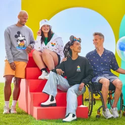 Mickey Mouse Pullover Sweatshirt For Adults – Disney Pride Collection -Disney 5201106030231 4