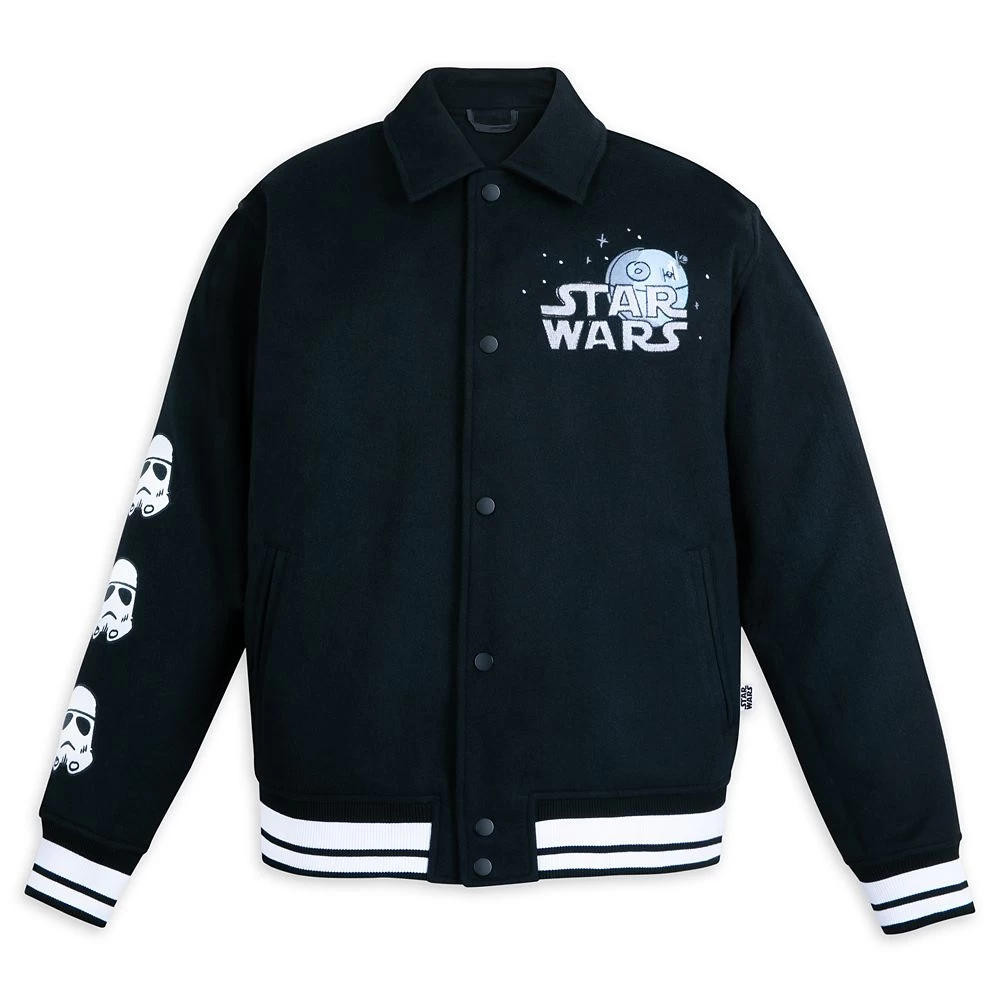 Disney Star Wars Artist Series Varsity Jacket For Adults By Will Gay 1 Disney Star Wars Artist Series Varsity Jacket For Adults By Will Gay