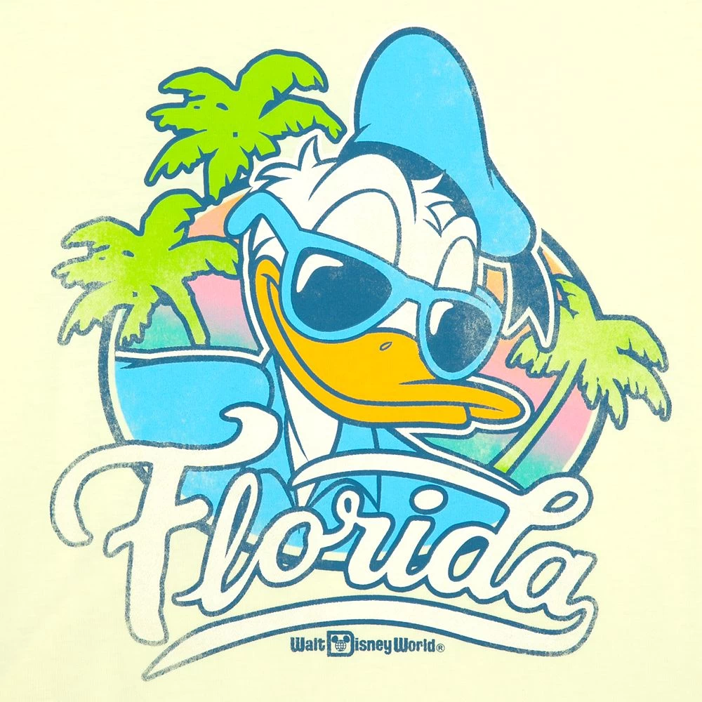 Donald Duck Florida Long Sleeve T-Shirt For Adults – Walt Disney World 2 Donald Duck Florida Long Sleeve T-Shirt For Adults – Walt Disney World - Image 2