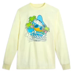 Donald Duck Florida Long Sleeve T-Shirt For Adults β Walt Disney World