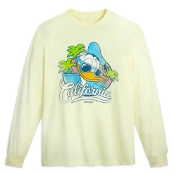 Donald Duck California Long Sleeve T-Shirt For Adults β Disneyland