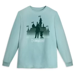 Walt Disney And Mickey Mouse ''Partners'' Long Sleeve T-Shirt For Adults – Disneyland