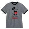 Mickey Mouse Standing Ringer T-Shirt For Adults – Disneyland