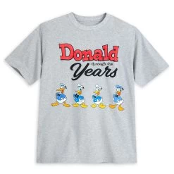 Disney Donald Duck Through The Years T-Shirt For Adults