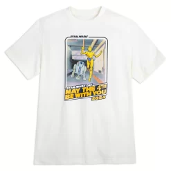 Disney Star Wars: May The 4th Be With You 2024 T-Shirt For Adults