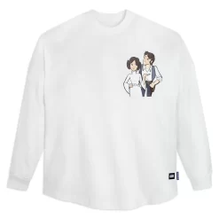 Disney Princess Leia And Han Solo ''I Love You'' Couples Spirit Jersey For Adults – Star Wars – White