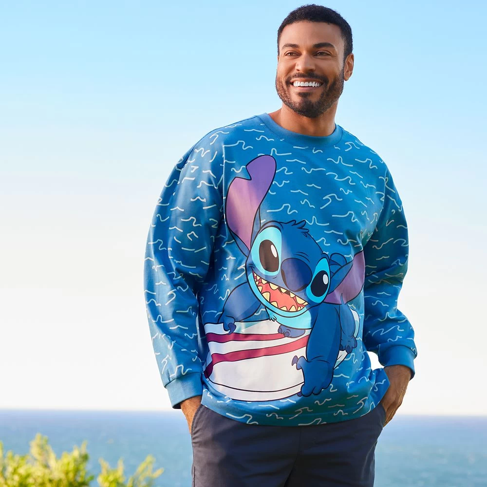 Stitch Disney Celebration Crew Top For Adults – Lilo & Stitch 2 Stitch Disney Celebration Crew Top For Adults – Lilo & Stitch - Image 2