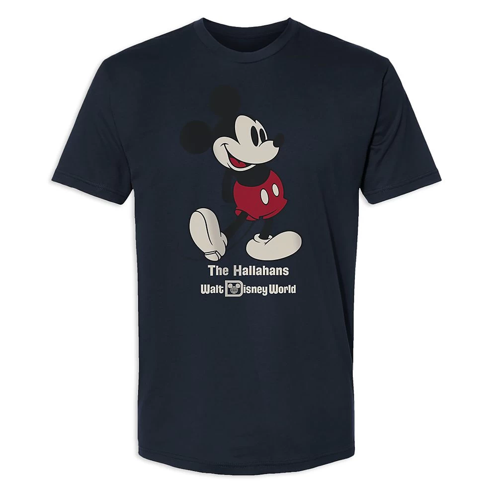 Adults' Walt Disney World Standing Mickey Mouse T-Shirt – Customized 2 Adults' Walt Disney World Standing Mickey Mouse T-Shirt – Customized - Image 2
