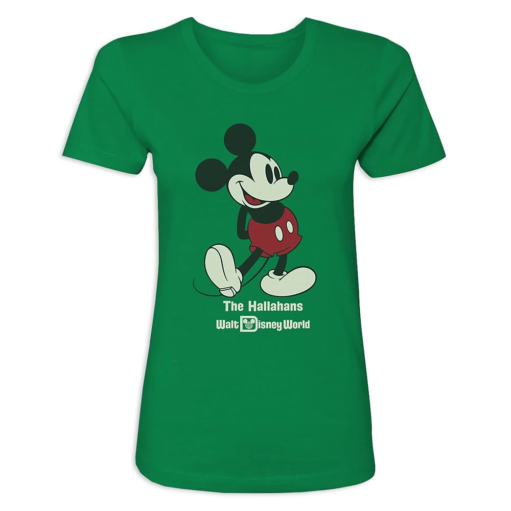 Women's Walt Disney World Standing Mickey Mouse T-Shirt – Customized 6 Women's Walt Disney World Standing Mickey Mouse T-Shirt – Customized - Image 6