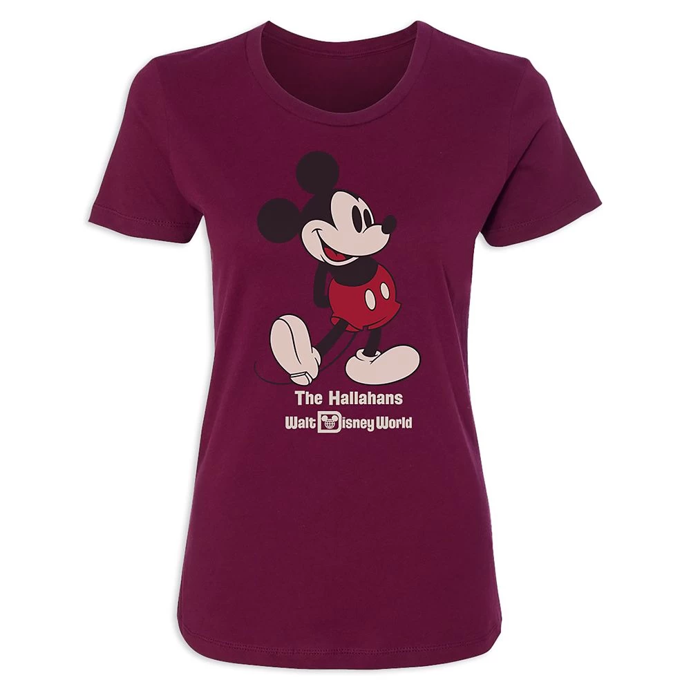 Women's Walt Disney World Standing Mickey Mouse T-Shirt – Customized 8 Women's Walt Disney World Standing Mickey Mouse T-Shirt – Customized - Image 8