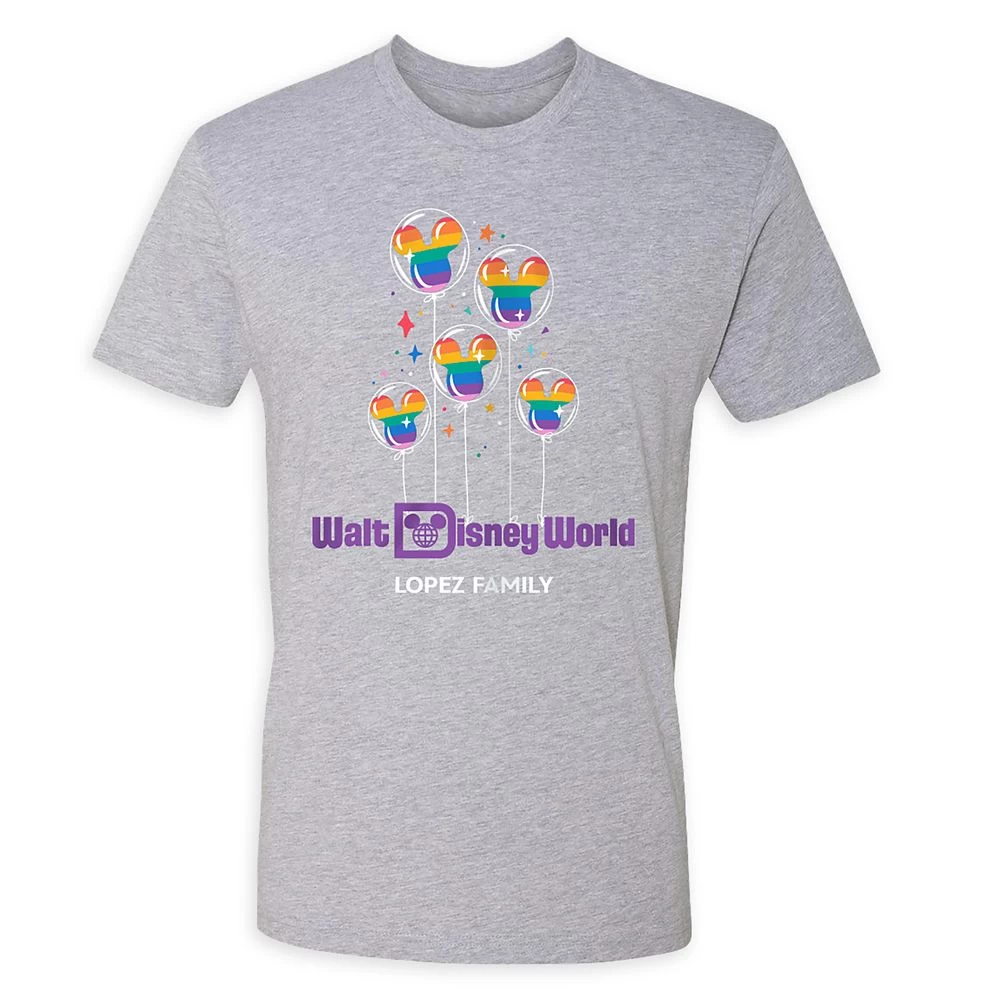 Adults' Walt Disney World Mickey Mouse Balloon T-Shirt – Customized 2 Adults' Walt Disney World Mickey Mouse Balloon T-Shirt – Customized - Image 2