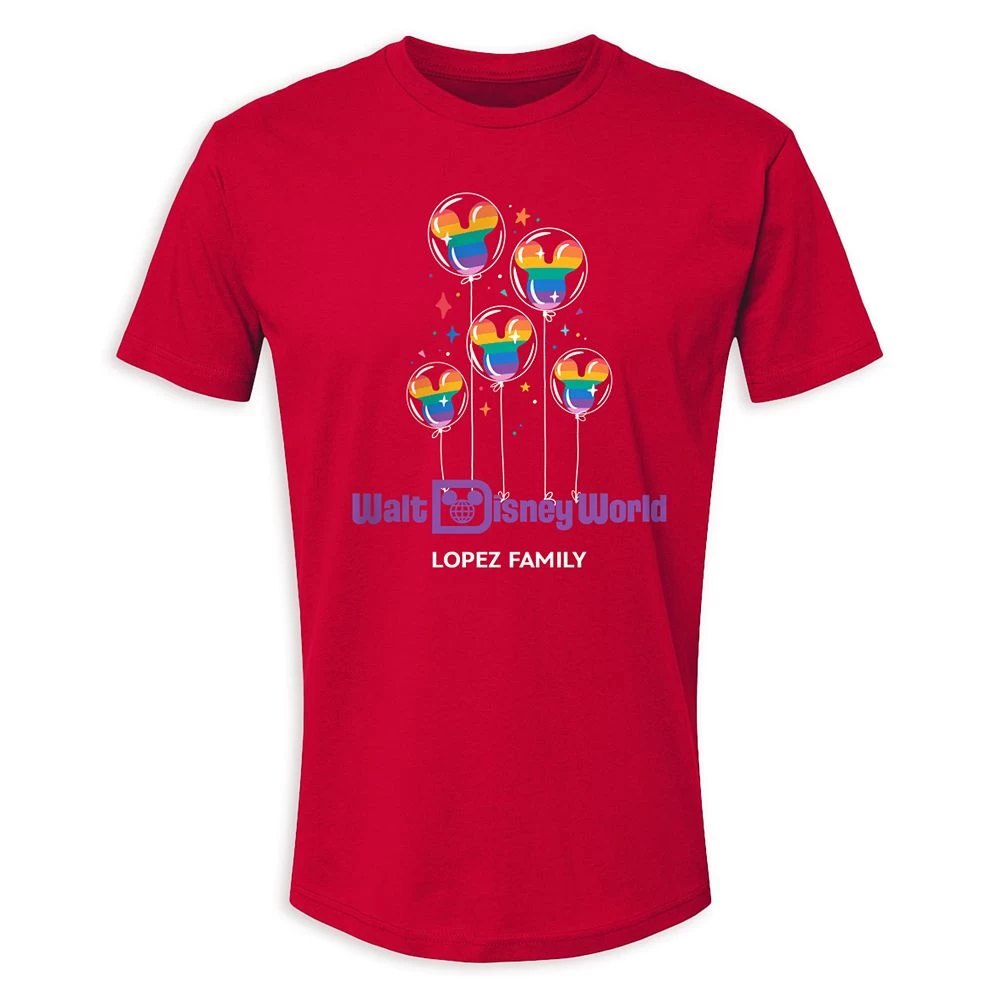 Adults' Walt Disney World Mickey Mouse Balloon T-Shirt – Customized 5 Adults' Walt Disney World Mickey Mouse Balloon T-Shirt – Customized - Image 5
