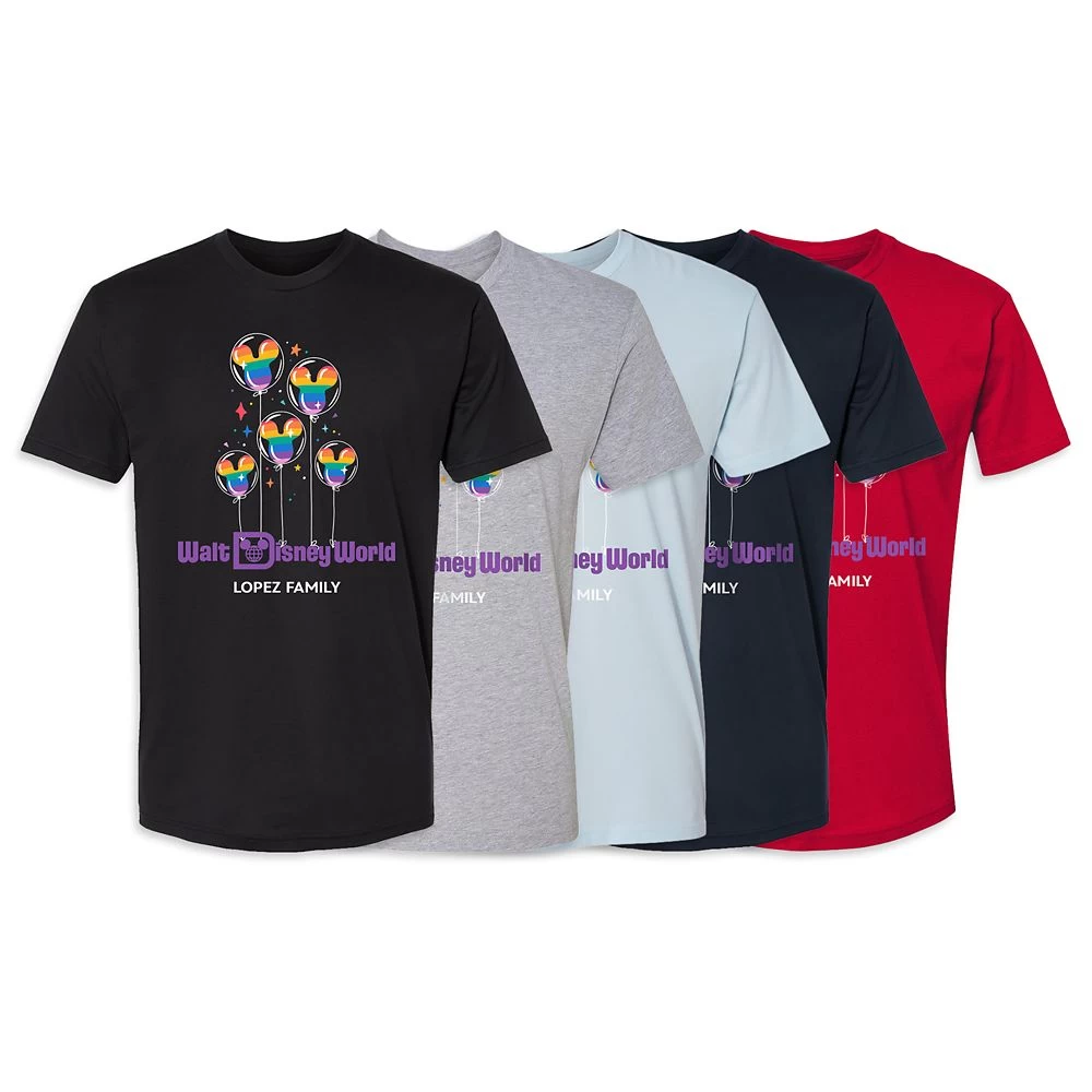 Adults' Walt Disney World Mickey Mouse Balloon T-Shirt – Customized 1 Adults' Walt Disney World Mickey Mouse Balloon T-Shirt – Customized