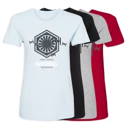 Disney Women's Star Wars First Order Squadron T-Shirt β Customized
