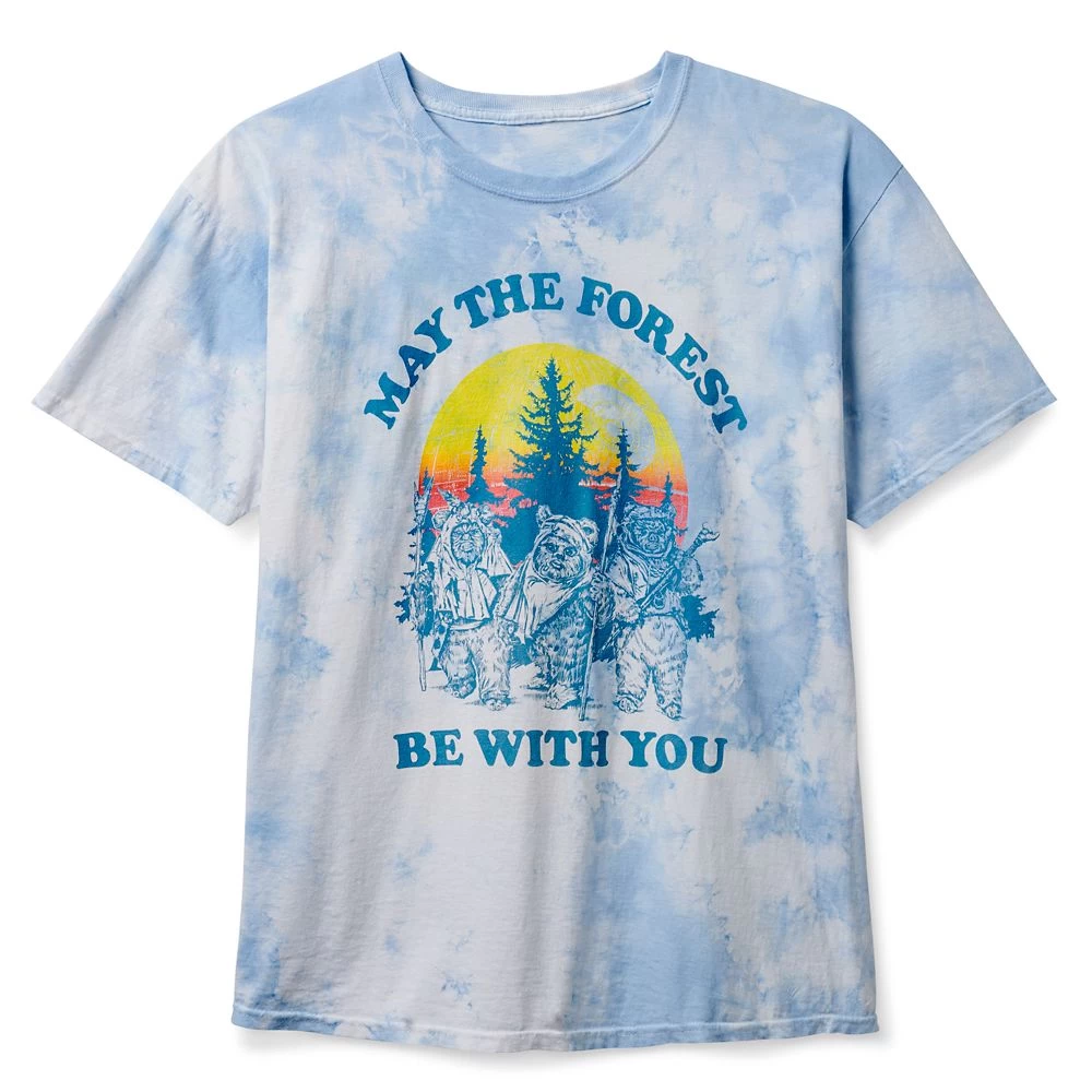 Disney Ewok ''May The Forest Be With You'' T-Shirt For Adults – Star Wars 1 Disney Ewok ''May The Forest Be With You'' T-Shirt For Adults – Star Wars