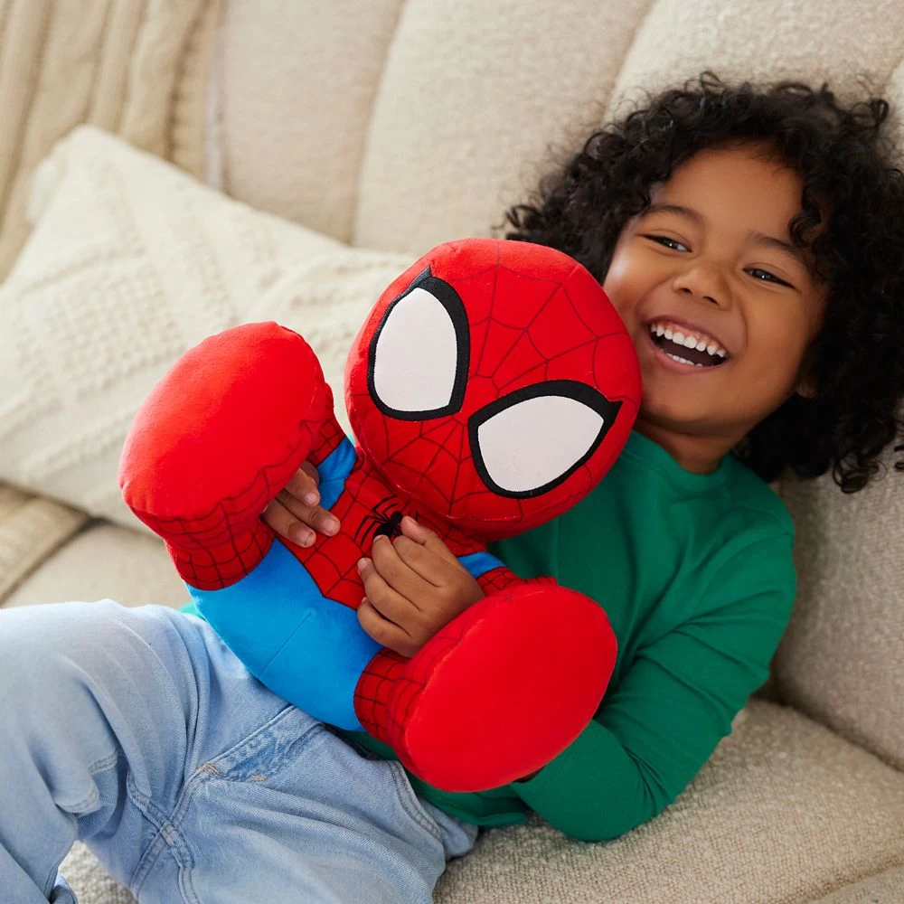 Disney Spider-Man Big Feet Plush – 11'' 2 Disney Spider-Man Big Feet Plush – 11'' - Image 2