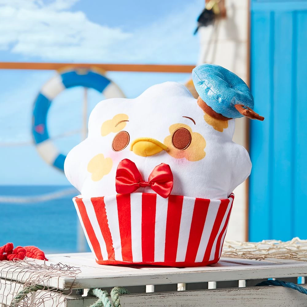 Donald Duck Popcorn Disney Munchlings Plush – Sensational Snacks – 90th Anniversary – Medium 12'' 2 Donald Duck Popcorn Disney Munchlings Plush – Sensational Snacks – 90th Anniversary – Medium 12'' - Image 2