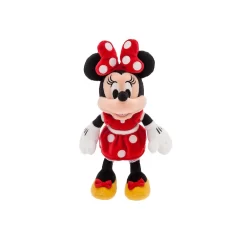 Disney Minnie Mouse Plush – Red – Mini Bean Bag – 8 1/4''