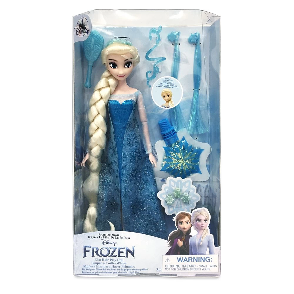 Disney Elsa Hair Play Doll – Frozen – 11 1/2'' 3 Disney Elsa Hair Play Doll – Frozen – 11 1/2'' - Image 3