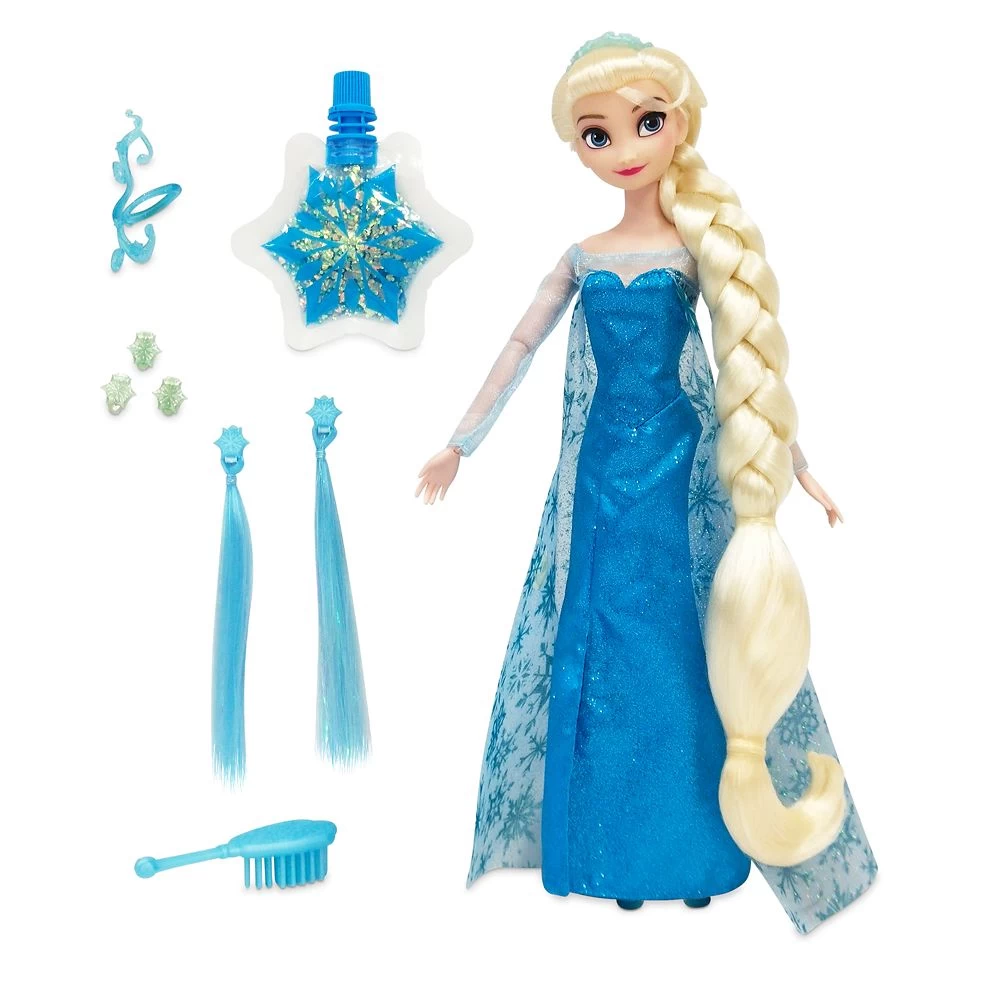 Disney Elsa Hair Play Doll – Frozen – 11 1/2'' 1 Disney Elsa Hair Play Doll – Frozen – 11 1/2''
