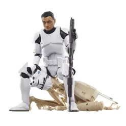 Disney Phase II Clone Trooper And Battle Droid Action Figure Set – Star Wars: The Clone Wars – The Black Series -Disney 1713048380097 6