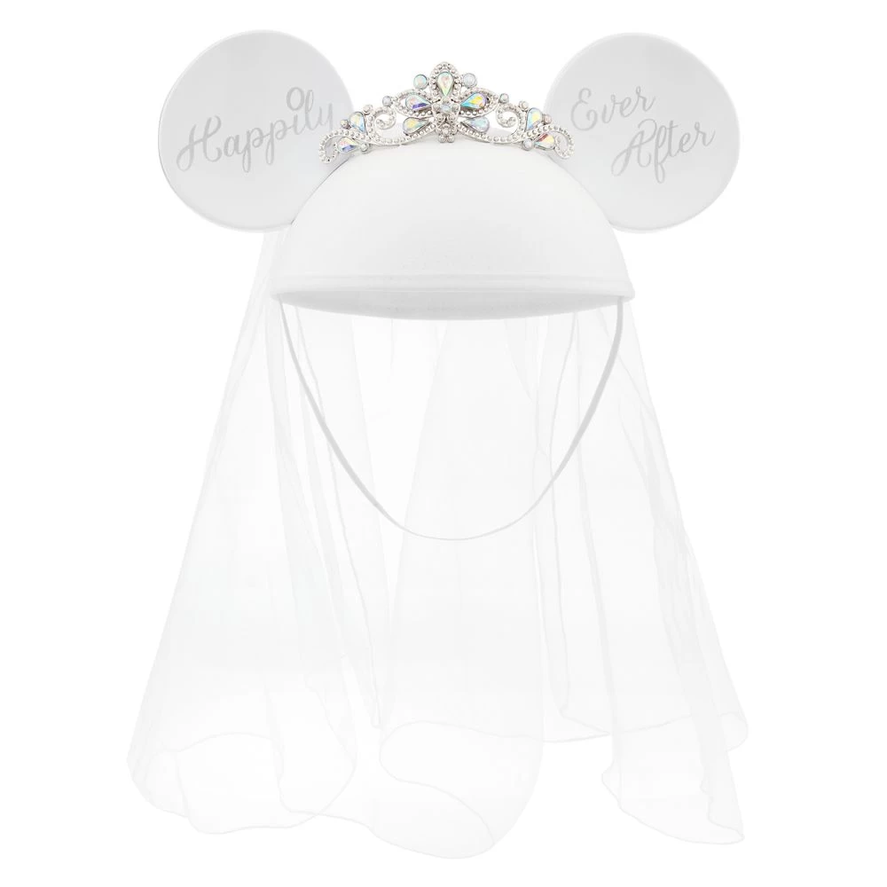 Disney Minnie Mouse Bride Ear Hat 1 Disney Minnie Mouse Bride Ear Hat