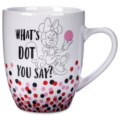 Disney Minnie Mouse ''What's Dot You Say?'' Mug
