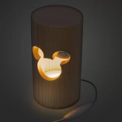 Disney Mickey Mouse Icon Wood Desk Lamp – Mickey Mouse Home Collection -Disney 3408059140062 4