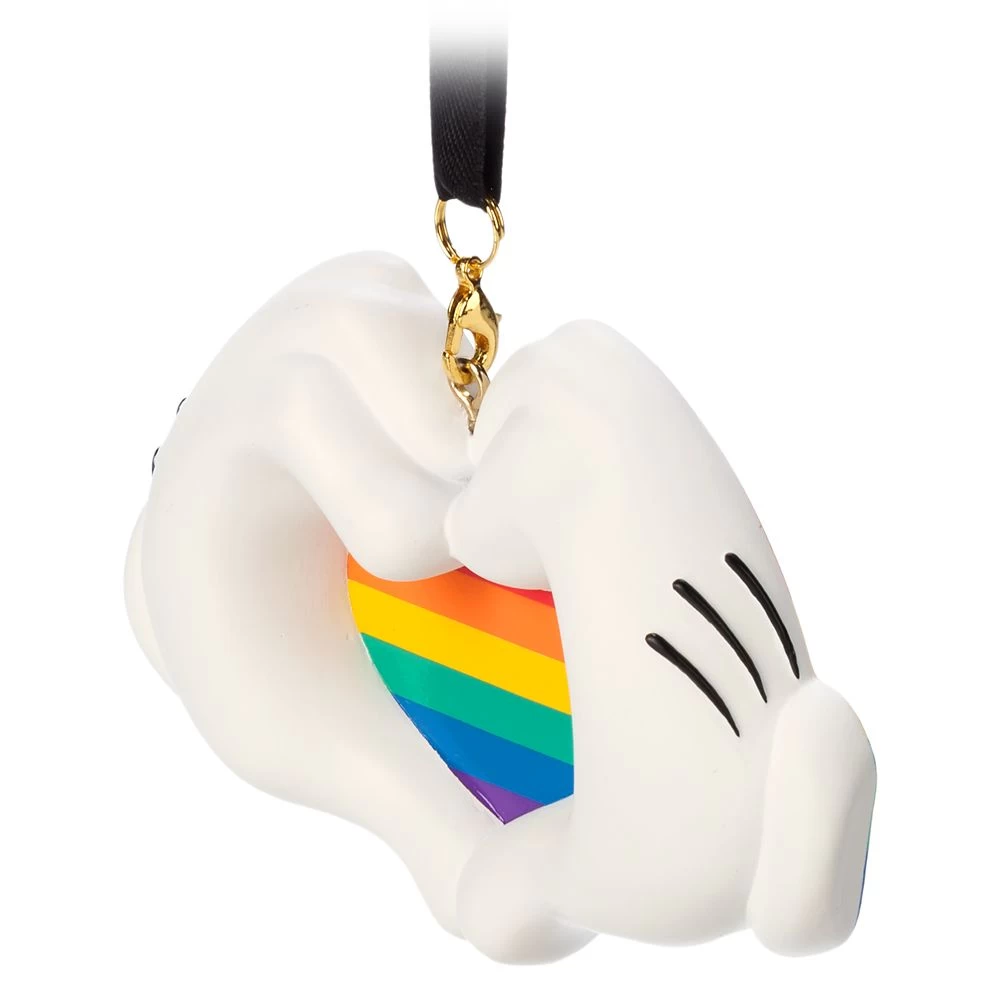 Mickey Mouse Gloves Sketchbook Ornament – Disney Pride Collection 2 Mickey Mouse Gloves Sketchbook Ornament – Disney Pride Collection - Image 2