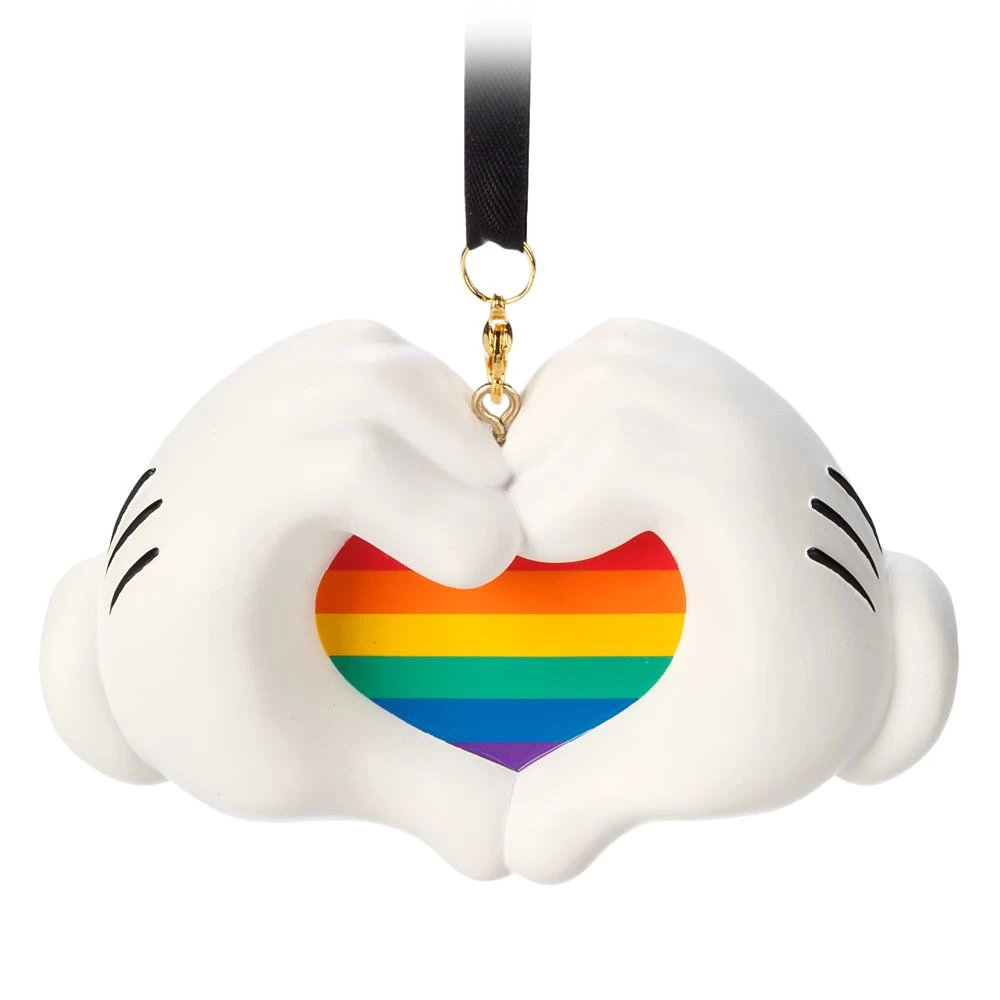 Mickey Mouse Gloves Sketchbook Ornament – Disney Pride Collection 1 Mickey Mouse Gloves Sketchbook Ornament – Disney Pride Collection