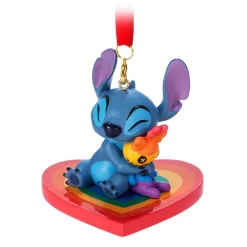 Stitch And Scrump Sketchbook Ornament β Disney Pride Collection