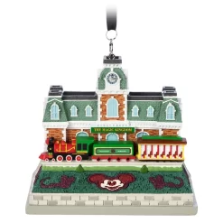 Walt Disney World Railroad Attraction Sketchbook Ornament β Main Street U.S.A. Station