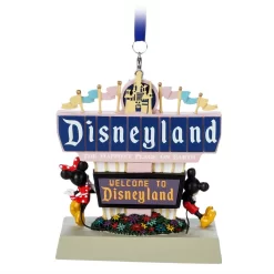Disneyland Marquee Sketchbook Ornament 10 Disneyland Marquee Sketchbook Ornament -Disney 3710048300084 4