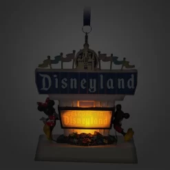 Disneyland Marquee Sketchbook Ornament 11 Disneyland Marquee Sketchbook Ornament -Disney 3710048300084 5