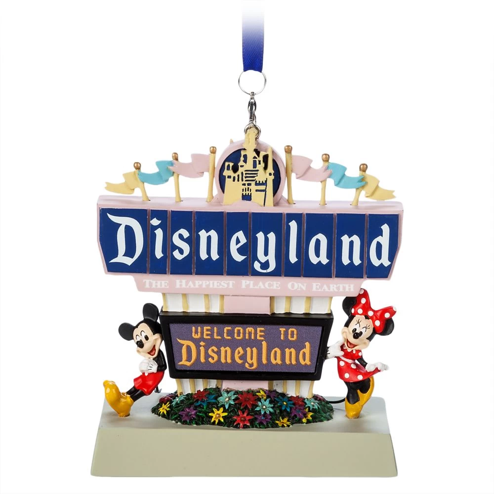 Disneyland Marquee Sketchbook Ornament 1 Disneyland Marquee Sketchbook Ornament